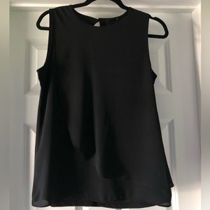 Ann Taylor Factory Black Shell Tank